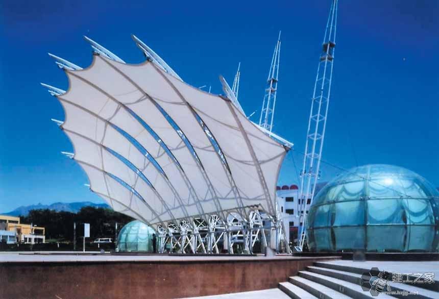 新余车棚膜结构网架